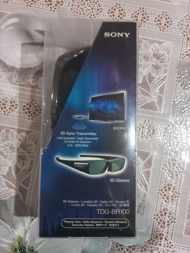 gun eynəyi: Məhsul: Sony 3D Eynək – TDG‑BR100 (Regular Size) - Bravia seriyası
