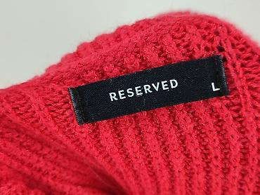 reserved czerwony sweter: Reserved, Sweter damski, rozmiar L — 4