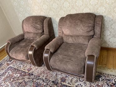куплю кресло бу: Кресло керебет, Бир кишилик, түсү - Күрөң