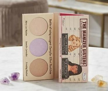 The Balm – The Manizer Sisters paleta hajlajtera - Kompaktna paleta