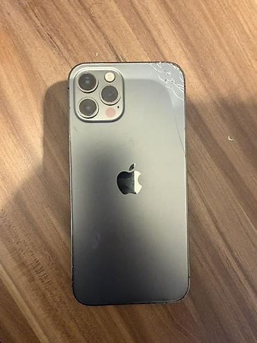 iphone 12 pro: IPhone 12 Pro, 128 GB, Graphite, Qırıq — 2