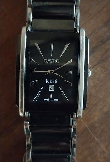 jaga часы: Классические часы часы, Rado, Керамика, Швейцария, Водонепроницаемые, Мужские, Б/у — 1