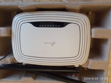 tp link router qiymeti: TP-LİNK ROUTER satılır. 25₼ (cüzi endirim oluna bilər) İstifadə