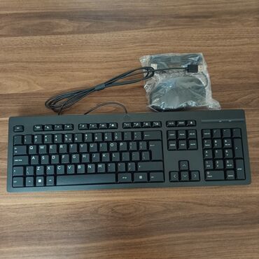 klavyaturalar: Klaviatura Mouse (Dəst) HP Orjinal HP 125 Orjinal Klaviatura Mouse