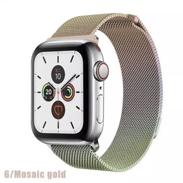 браслет ош: Ремешок - браслет на часы Apple Watch 38 mm. Подходит только на Apple
