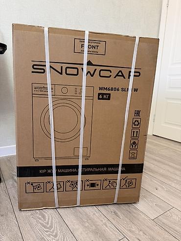 аф: 🧺 Новая стиральная машина Snowcap WM6806 Slim W • Вместимость — 6 кг — 1