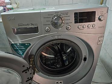 lg televizor: Paltaryuyan maşın LG, 6 kq, İşlənmiş, Avtomat, Kredit yoxdur, Ödənişli çatdırılma, Ünvandan götürmə — 3