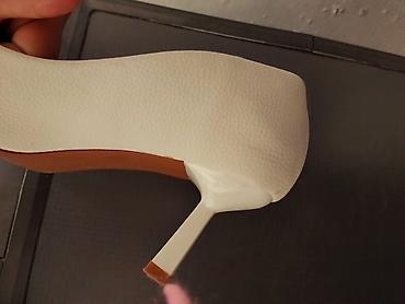 Туфли: Туфли-лодочки женские, белые - Классическая модель на тонком — 9