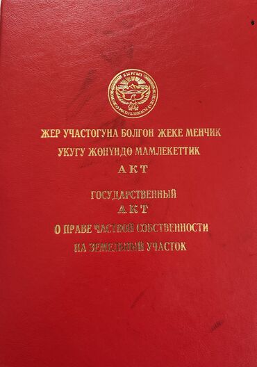 продается жилой дом с большим участкам в село кунтуу: 8 соток, Для бизнеса, Красная книга