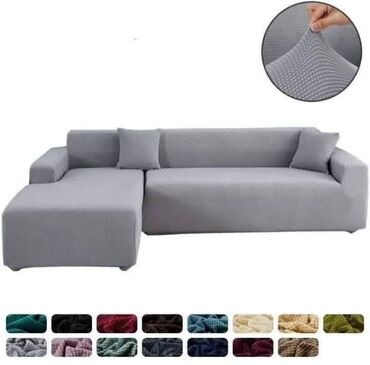 Sofe i kaučevi: Presvlake za ugaone garniture/dvosed/trosed/fotelje. Materijal spandex — 9