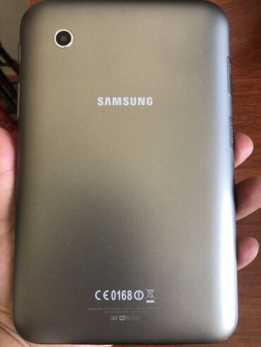 samsung кнопочный: Планшет, Samsung, 6" - 7", 3G, Колдонулган, Классикалык түсү - Боз