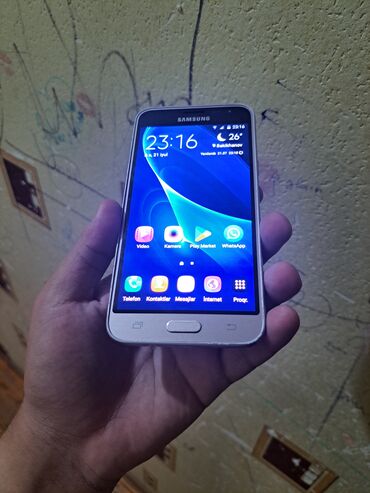 Samsung: Samsung Galaxy J3 2016, 16 GB, rəng - Qara, Sensor