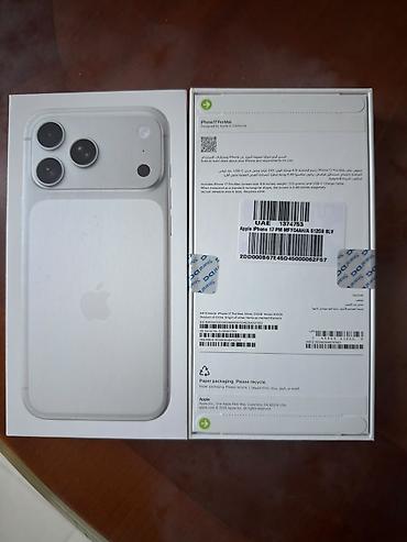 iphone cs: IPhone 17 Pro Max, Новый, 512 ГБ, Серебристый, Коробка, 100 % — 2