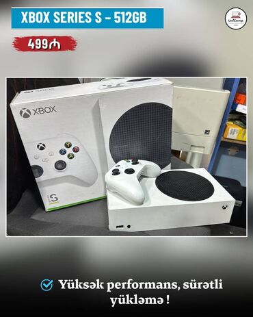 samsun s: 🎮 XBOX SERIES S – 512GB 💰 Qiymət: 499 AZN ▪️ Model: 1883 – Xbox