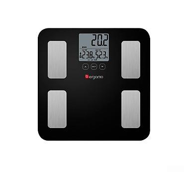 terezı: Döşəmə tərəzisi Bergamo BG-BS6720CBF Black Bütün kateqoriyalar • Ev — 1