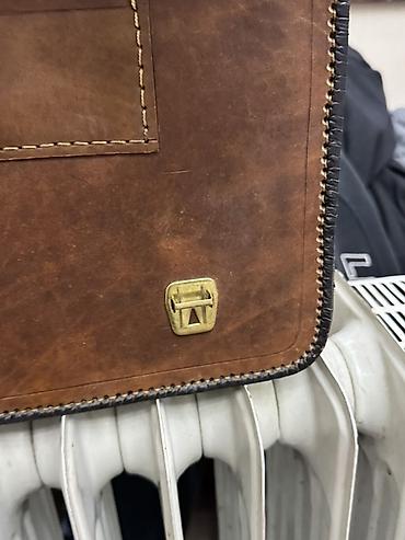 Портфели: Кожаный портфель ручной работы Кожа толстая 🐂, материал качественный — 9