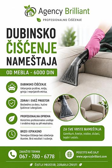 itison uradi sam: Dubinsko čišćenje nameštaja od mebla 6000 rsd Dubinsko čišćenje — 1