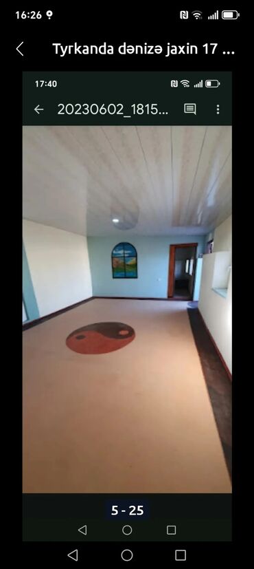 Ofis dəst mebeli: Tyrkanda dənizə jaxin ev satilir bir adamin 4 - evidir 17 - sotun — 15