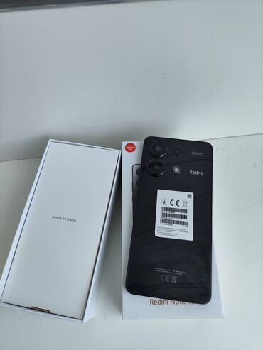 telefon redmi not 8: Xiaomi Redmi Note 13, 128 GB, rəng - Qara, 
 Düyməli, Barmaq izi