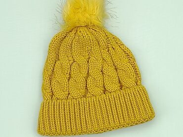 żółta czapka zimowa: Czapka, stan - Bardzo dobry
