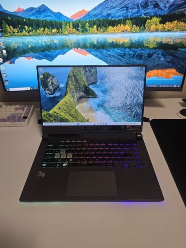 ноуты игровые: Ноутбук, Asus, 16 ГБ ОЗУ, AMD Ryzen 5, 15.6 ", Б/у, Для несложных задач, память SSD