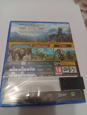 horizon zero dawn: Игра для PlayStation 4 — The Witcher 3: Wild Hunt — Game of the Year — 2
