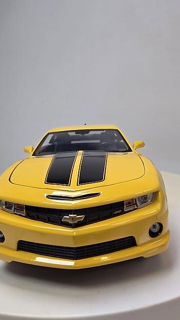 brawl pass: Масштабная модель автомобиля Chevrolet Camaro (купе), жёлтый цвет с — 10