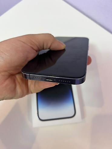 islənmis qaz peci: IPhone 14 Pro Max, 256 GB, Deep Purple, Face ID — 2