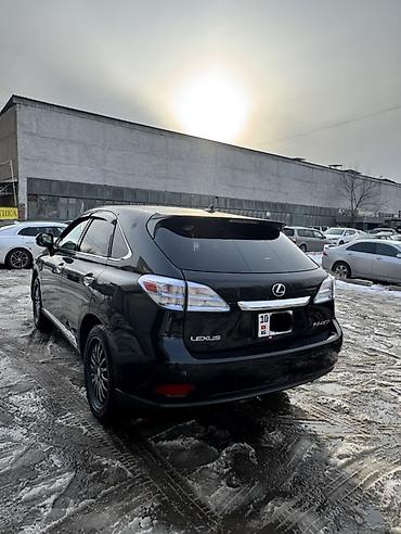 Lexus: Lexus RX: 2011 г., 3.5 л, Вариатор, Гибрид, Кроссовер — 2