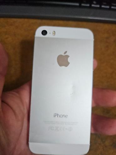 Apple iPhone: Apple iPhone 5S sivi/srebrni sa 16 gb memorije baterija dobra sim — 4