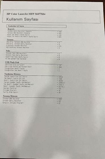 aparatlar: HP Color LaserJet Pro MFP M477dw çoxfunksiyalı rəngli lazer printer — 2