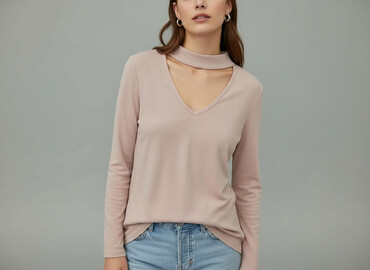 czy sweter z akrylu jest dobry: River Island, Women's blouse, size M (EU 38)