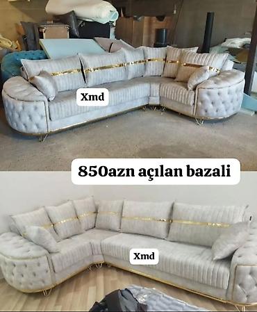 divanlar 2021: Künc divan, Yeni, Açılan, Bazalı, Parça, Çatdırılma yoxdur — 1