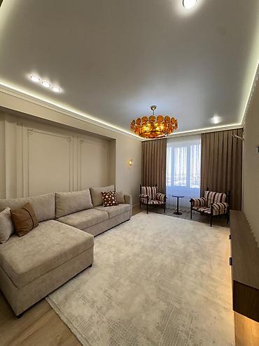 2 rooms: 2 комнаты, 64 м², Кок-Жар ж/м Элитка, 11 этаж, Дизайнерский ремонт — 8