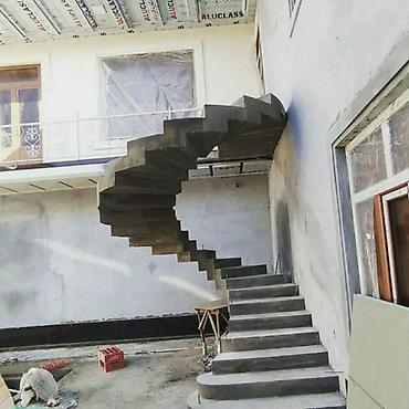 Обшивка лестниц: Лесница тепкичтер куябыз бетондан ишибизга гарантия берабиз арзан жана — 20