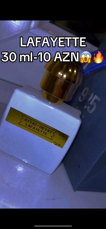 Ətriyyat: Məhsul: “AYTAC & HEYAT” Parfume yağ əsaslı ətirlər - Tərkib: yağ — 7