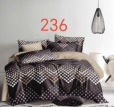 Posteljina: Posteljina – moderni setovi, više dezena - Dizajn: - 236: crna — 4