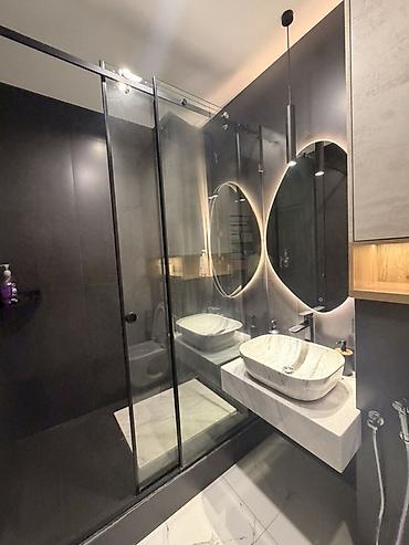 flat osh: 2 комнаты, Асанбай мкр Агентство недвижимости, Парам без детей, от 1 года, С мебелью полностью — 4