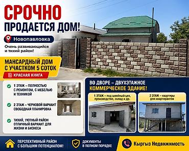 Продажа коттеджей и домов: 🏡 СРОЧНО ПРОДАЕТСЯ ДОМ! 📍 Новопавловка — перспективный и — 1