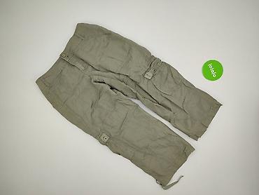czarne cargo pull and bear: Spodnie 3/4 damskie, rozmiar XL — 2