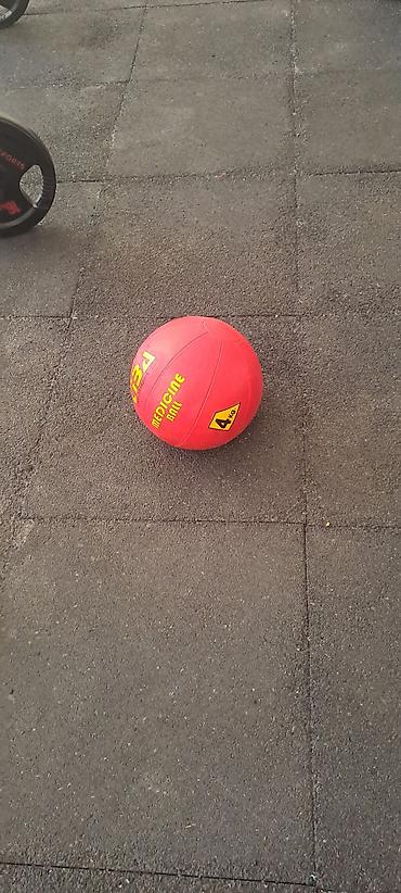Мячи: Məhsul: Medicine Ball – 4 kq Təsvir: - Qırmızı rəngli, 4 kq çəkidə — 1