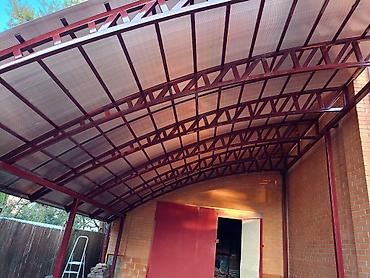 Металлические фермы: Металлические фермы и каркасы для навесов - Изготовление арочных и — 4