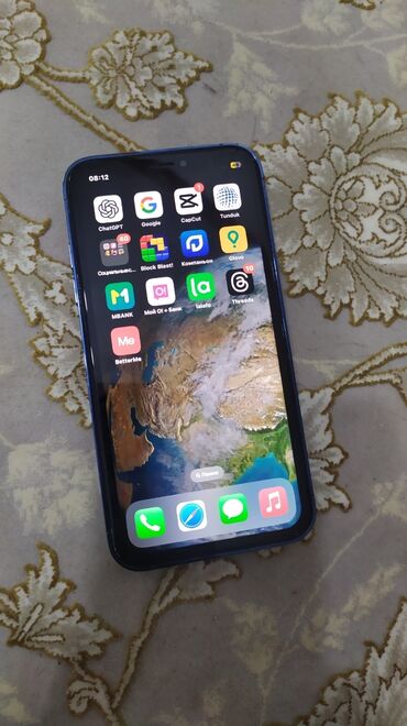 планшет новые: IPhone Xr, Колдонулган, 128 ГБ, Көк, Коргоочу айнек, 82 %