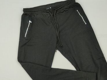 spodnie dresowe z napisem: Sinsay, Sweatpants for women, size M (EU 38)