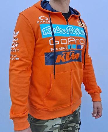 elastin poliamid: Muška duks jakna sa kapuljačom – KTM / GoPro / Troy Lee Designs - — 1
