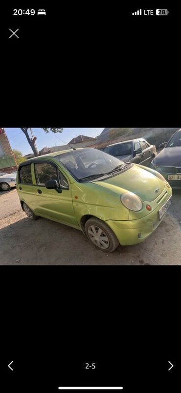 машины по низким ценам: Daewoo Matiz: 2006 г., 0.8 л, Автомат, Бензин, Хэтчбэк