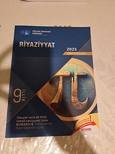 Testlər: Məhsul: Riyaziyyat 2025 Test Toplusu – Dövlət İmtahan Mərkəzi — 1