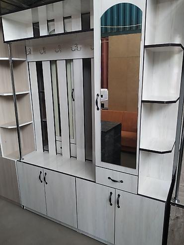 silver kitchen: Гарнитур для прихожей, Новый, Шкаф, ДСП, Бесплатная доставка, цвет - Серый — 10