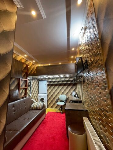 Otaqların uzunmüddətli kirayəsi: Xanim ucn kiraye 1 otaqlı studiya tipli kiçik mənzil/interyer - Sahə — 7