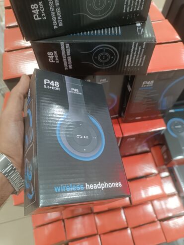 Наушники: Новый Беспроводные (Bluetooth) Наушники, Hoco, цвет - Черный